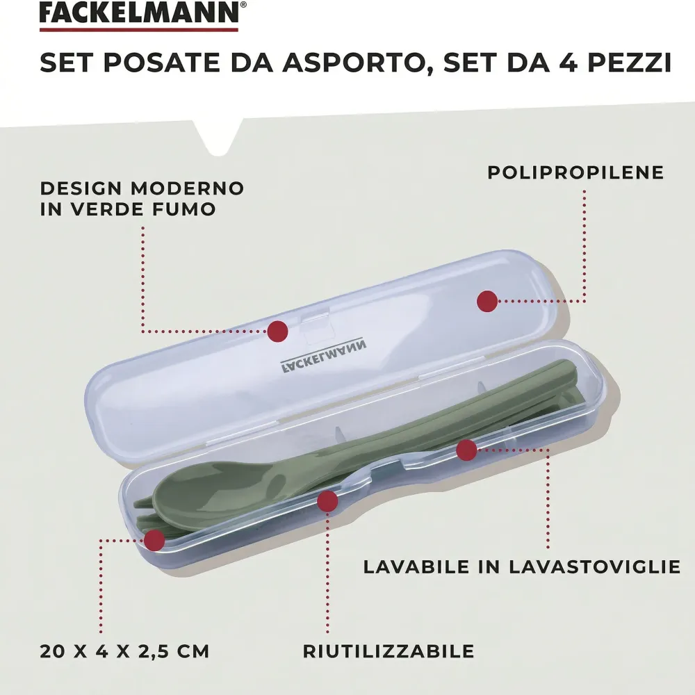 Set posate con custodia