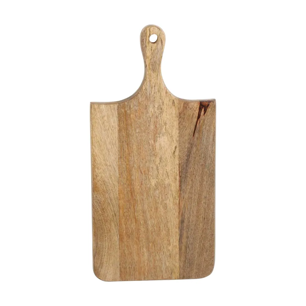 Tagliere legno largo 42 cm con manico