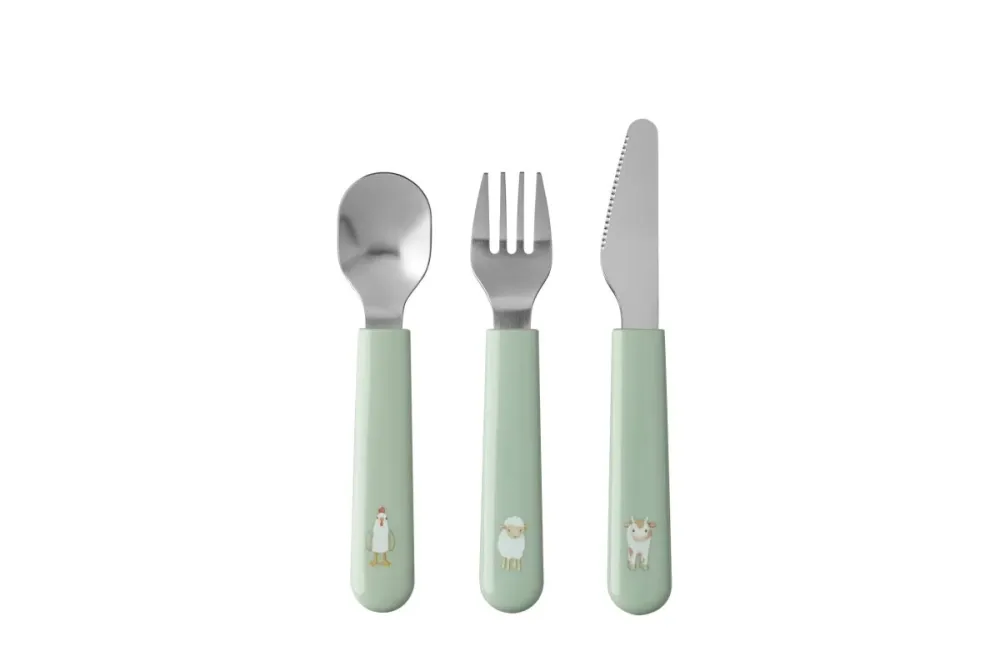 Mepal Set di posate Mio Little Farm 3 pezzi