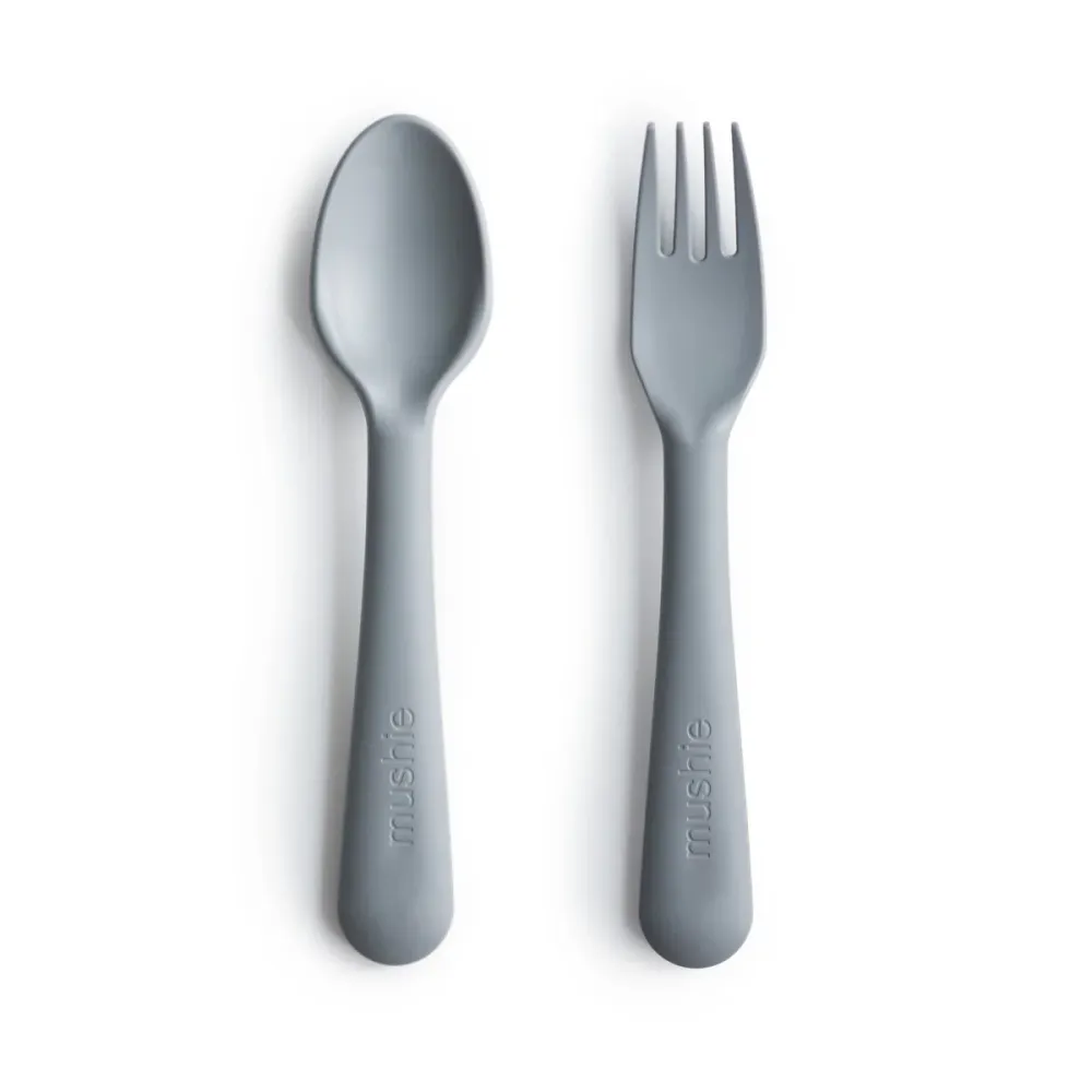 <tc>Mushie</tc> Set di posate Cloud 2 pezzi
