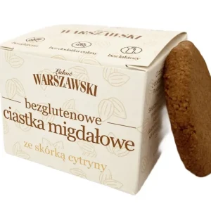TORTA ALLE MANDORLE CON BUCCIA DI LIMONE SENZA ZUCCHERO AGGIUNTO SENZA GLUTINE 150 g - DELIZIA DI VARSAVIA