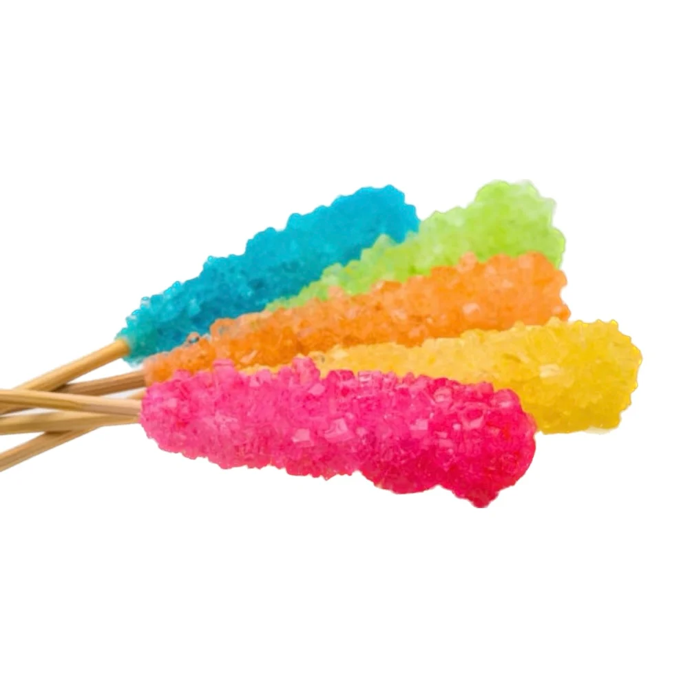 ZUCCHERO CANDITO ALLA FRUTTA - 8 bastoncini