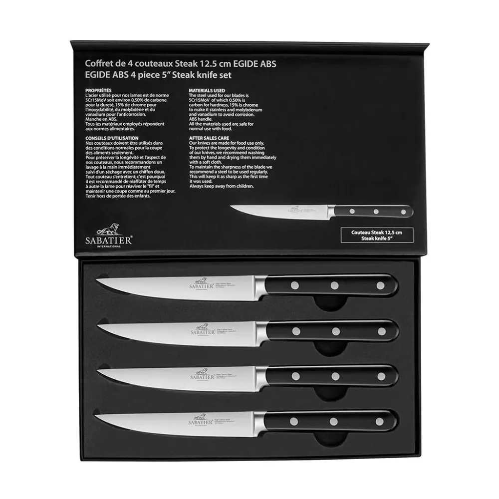 Set di Posate Set di 4 coltelli da carne Egide Sabatier®