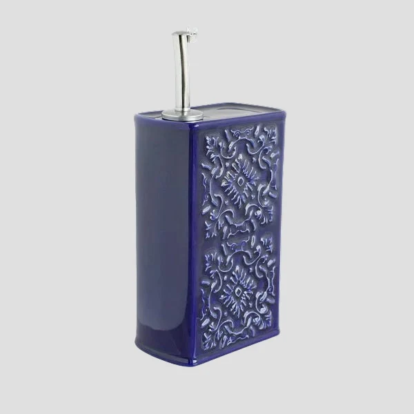 AZULEJO Olive Oil Dispenser 500ml - DARK BLUE | Spedizione Veloce