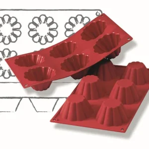 Stampi da forno Schneider brioche Ø 79 mm altezza 37 mm 115014