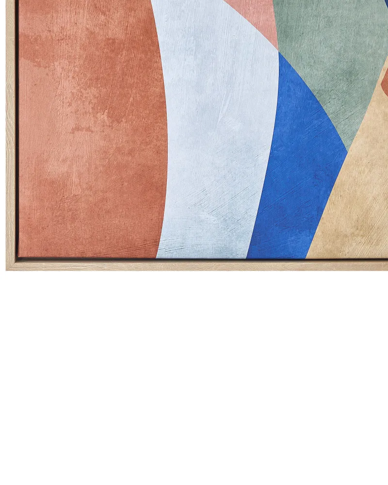 Stampa su tela BITETTO Rettangolare 63 x 99 cm Astratto Multicolore