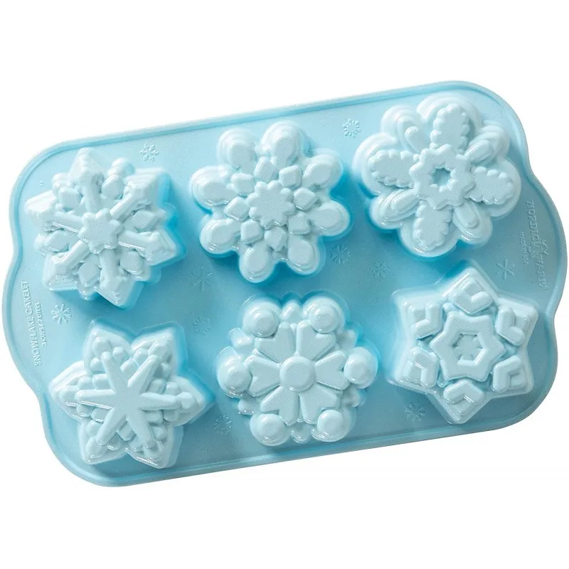 Stampini Fiocchi di Neve Frozen con Spatola e Sac Poche