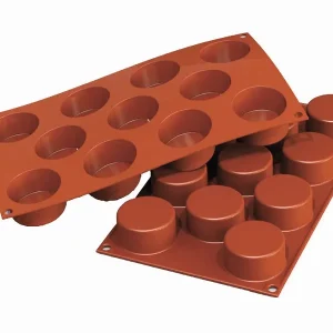 Stampo da forno silicone Schneider cilindro compatto 11 x 55 ml Ø 50 mm altezza: 27 mm 115229