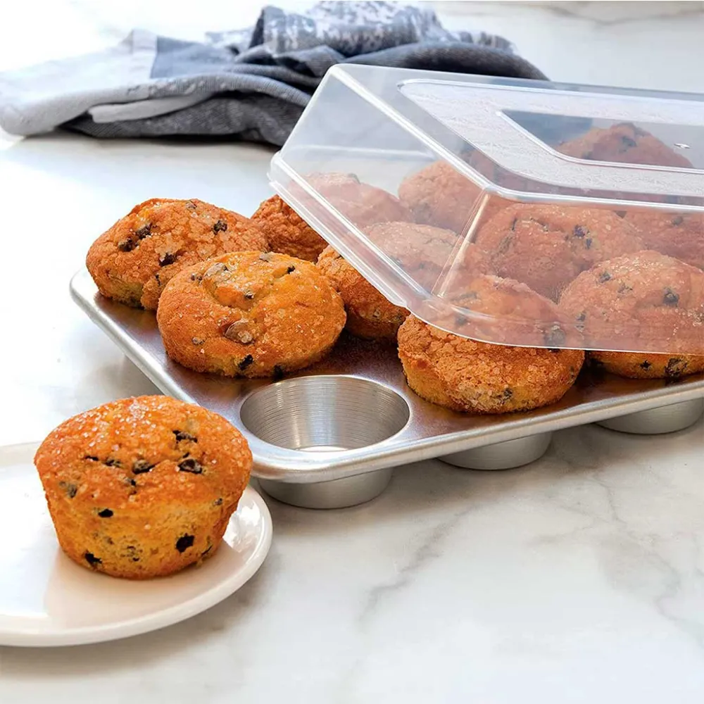 Stampo per muffin con coperchio Naturals® Nordic Ware : Edizione Professionale