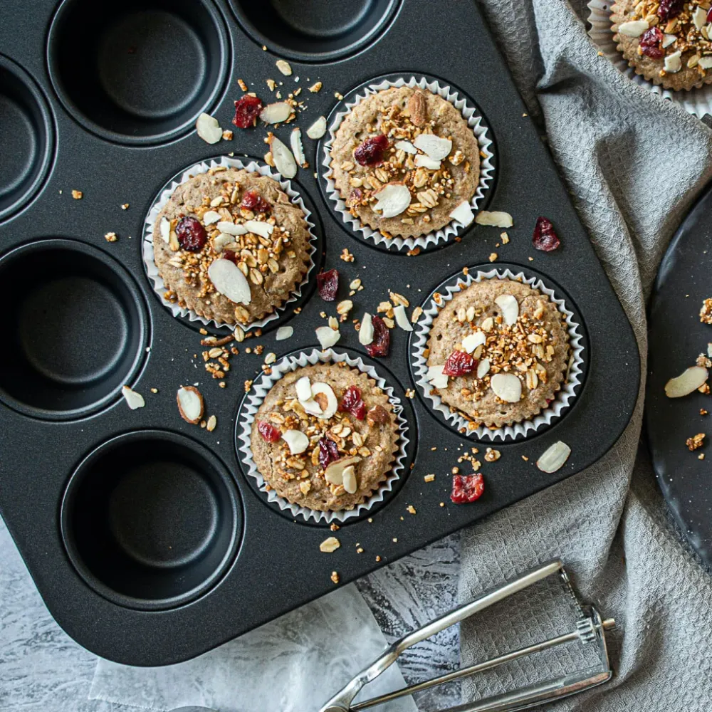 Stampo per muffin e cupcakes Kaiser WMF (+60 pirottini omaggio) | Antiaderente | Forno Sicuro