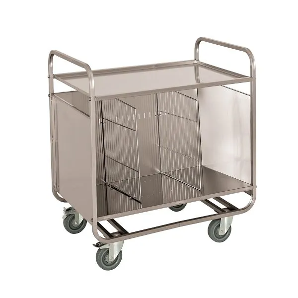 Carrello portapiatti ETERNASOLID con vano portaoggetti sopra ES1270PR