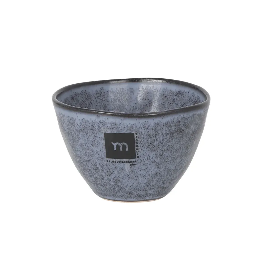 Ciotola La Mediterránea Nebula Grigio Ceramica 250 ml (24 Unità)