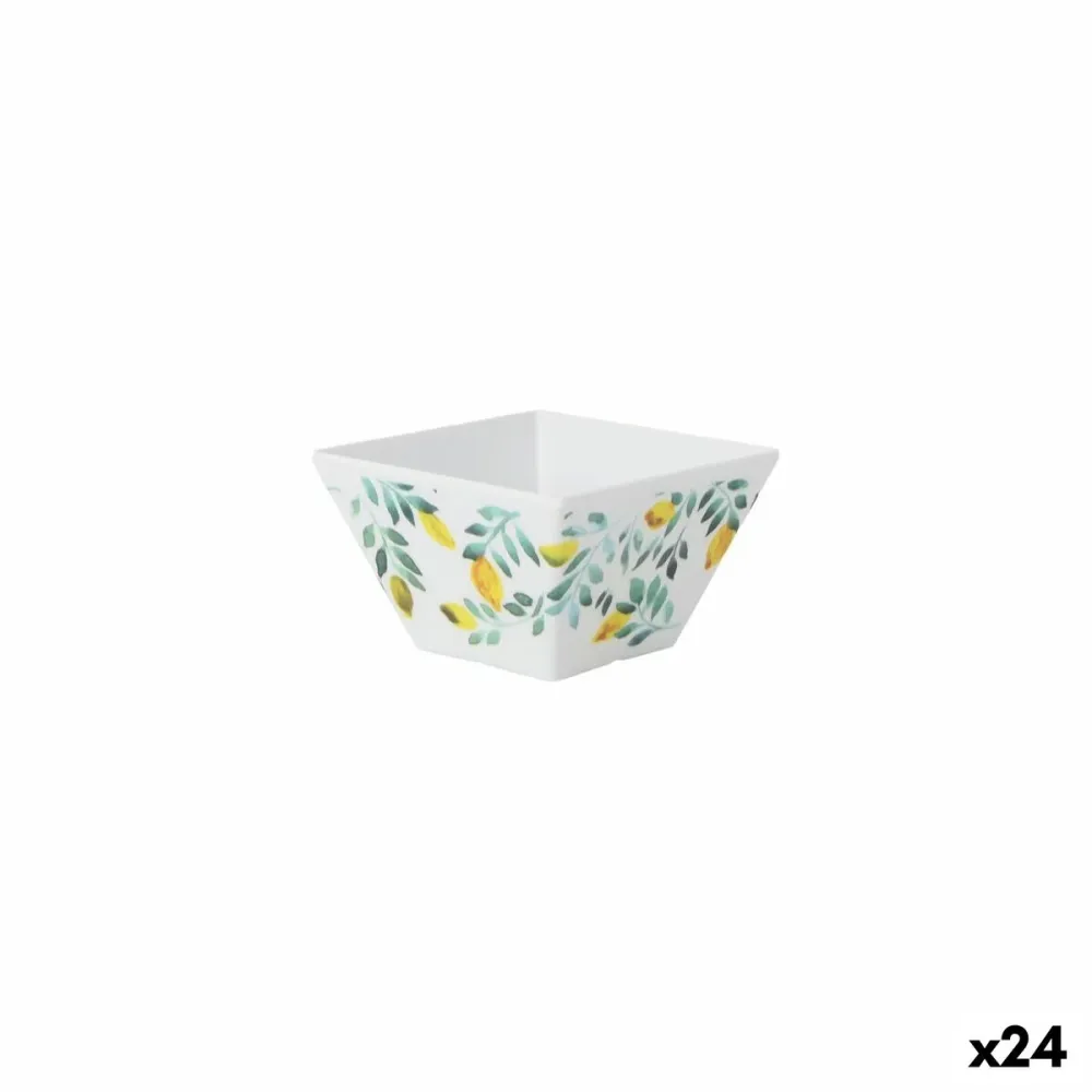 Ciotola per Aperitivi La Mediterránea Limone 10 x 10 x 6 cm (24 Unità)