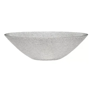 Ciotola vetro trasparente Fuyu misura L Hübsch - 25cm
