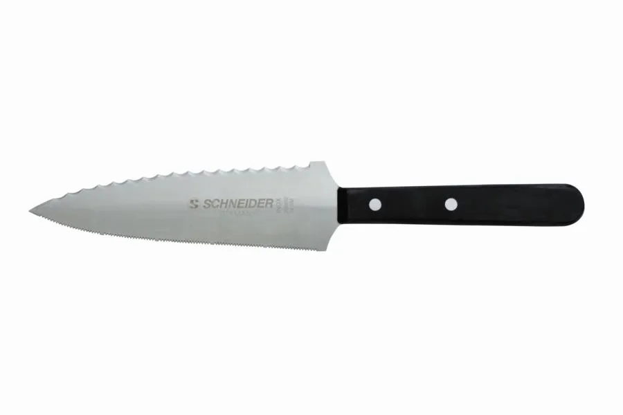 Coltello taglia torta e sollevatore POM con sega e asta misura: 18 cm 262602