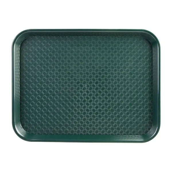 OLYMPIA Kristallon vassoio veloce food verde 45 x 35 cm P511