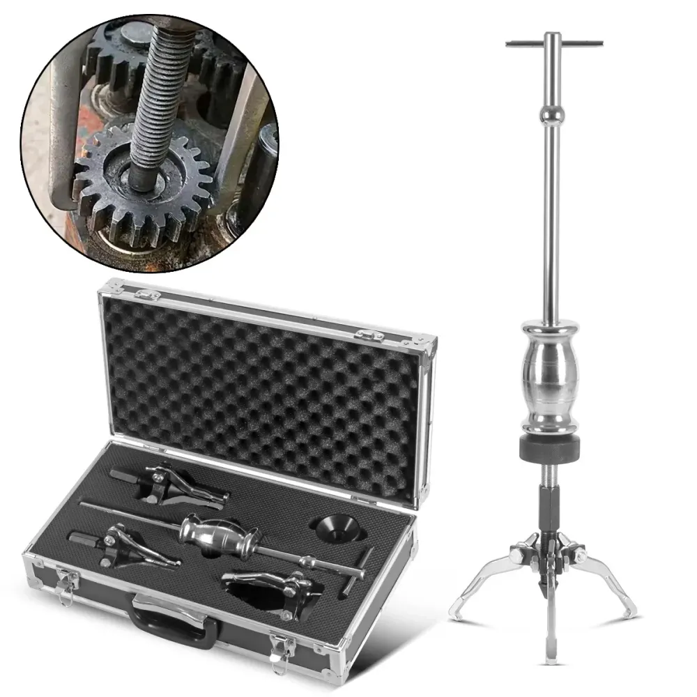 SET PULLER LAGER STAHLWERK con set di estrattori 5 parti gleithammer | Strumento eccezionale per lo smontaggio professiona...
