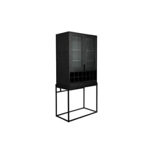 Travis Armadietto rovere nero Zuiver - 181cm