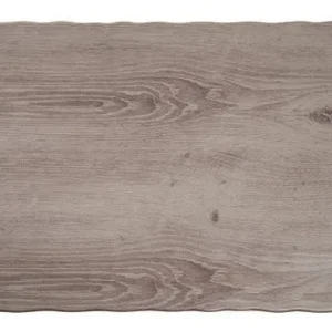 Vassoio APS GN 1/1 -DRIFTWOOD- 53 x 325 cm altezza: 15 cm melamina aspetto legno con piedini antiscivolo 84180