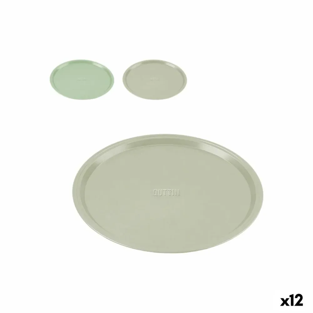 Vassoio Quttin Metallo 40 cm Rotondo 12 Unità