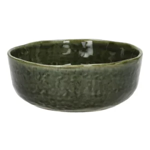 Zuppiera gres verde fosco Spiro Pomax - 16cm