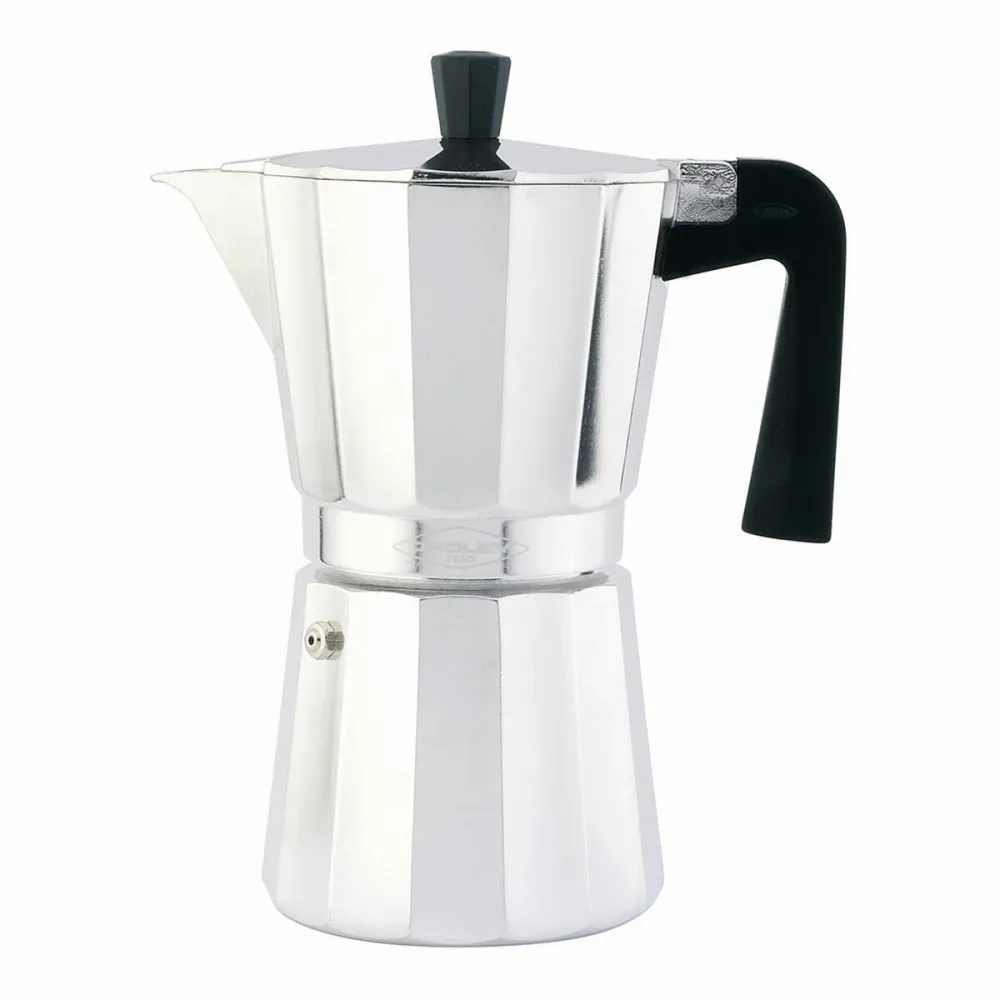 Caffettiera Italiana Oroley Nuovo Vitro Alluminio 12 Tazze