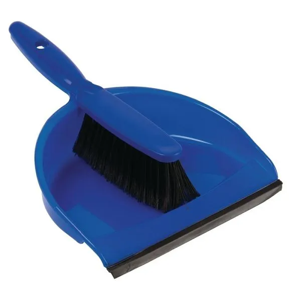 Jantex set spazzare con setole morbide blu CC932