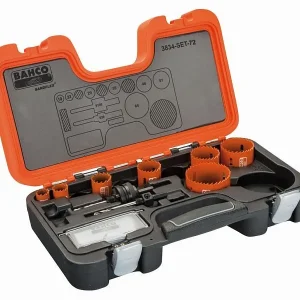 Set seghe tazza Bahco 9 pezzi 3834-SET-72