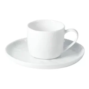 Tazza piccola porcellana bianca Porcelino White Pomax - 14cm