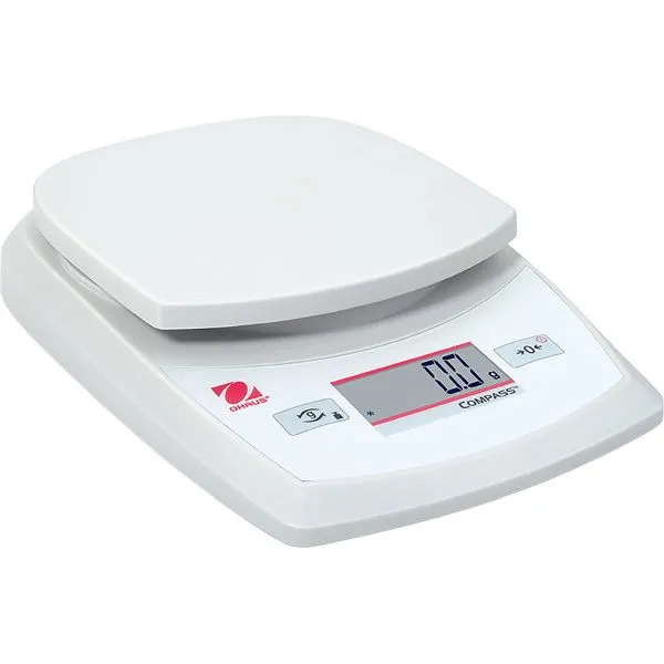 Bilancia da cucina portatile OHAUS portata 062 kg divisione 01 g dimensioni 144 x 205 x 41 mm (LxPxA) KK2209062
