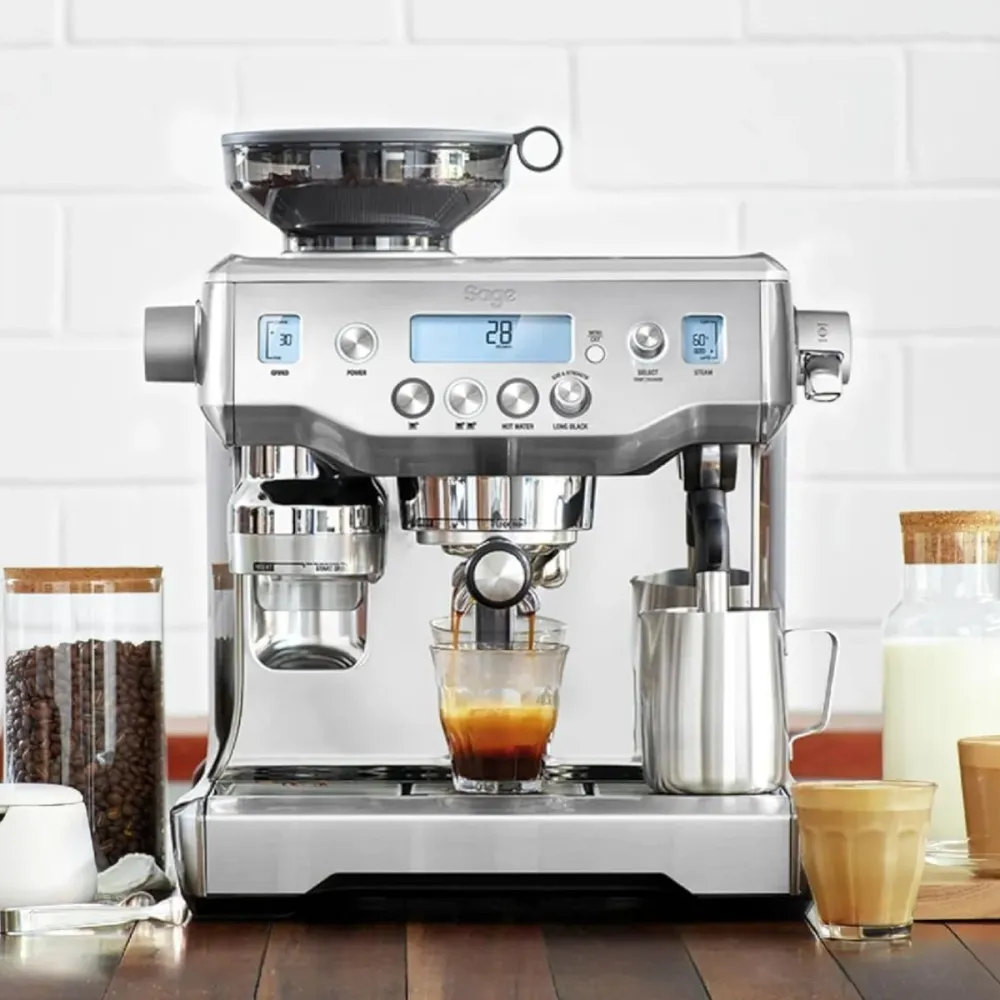 Macchina da Caffè Espresso Automatica con Macinacaffè e 2 Caldaie Oracle Sage