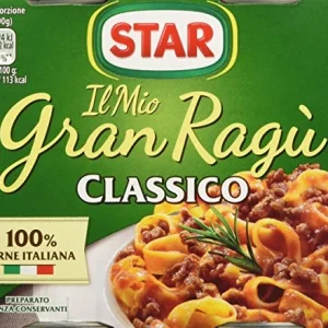Star - Il Mio Gran Ragù, Classico, 100% Carne Italiana - 3 confezioni da 2 latte da 180 g [1080 g, 6 latte, 12 porzioni]
