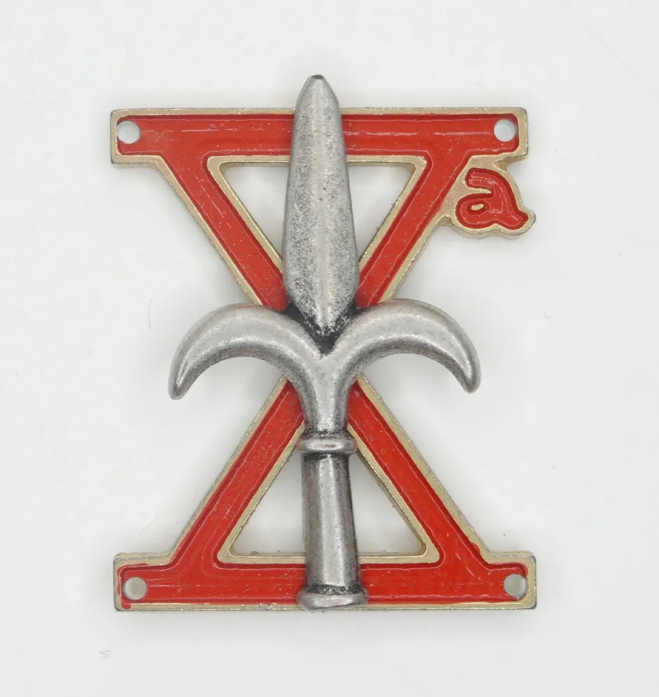 WW2 - X - Riproduzione Distintivo Comando Est X Flottiglia MAS Regia Marina Italiana