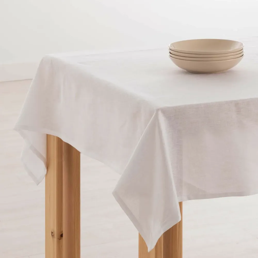 Copritavolo Protettivo Tovaglia Belum Bianco Multicolore 250 x 150 cm