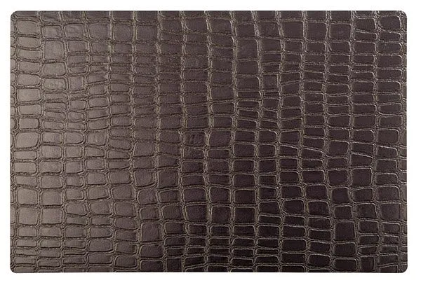 Sottopentola Tovaglietta APS - marrone -CROCO- 45 x 30 cm plastica (EVA) fondo antiscivolo conf. da 6 60537
