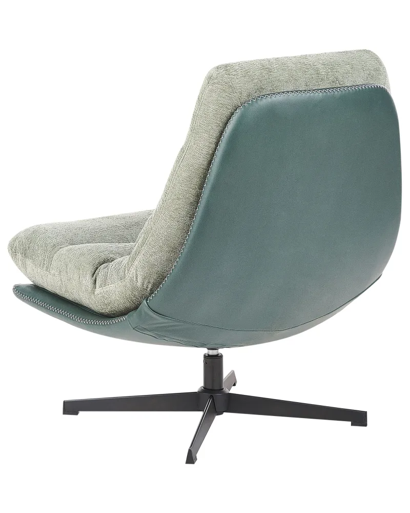 Tovaglia Rotonda Armchair TOVIK Footstool Fabric Light Green