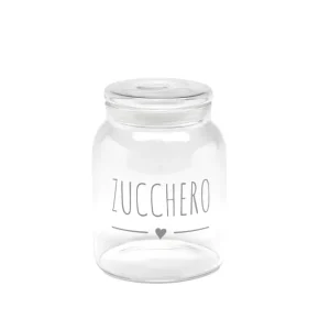 Barattolo Zucchero Vetro