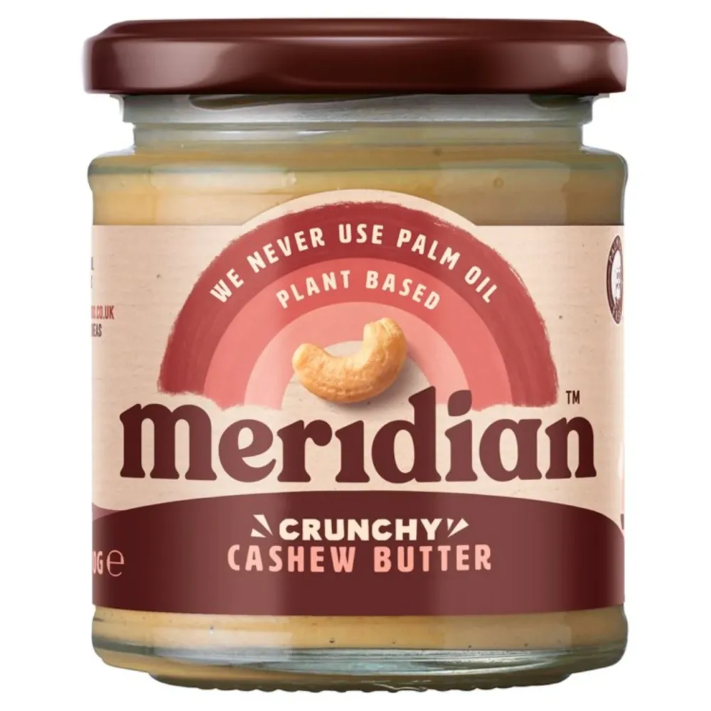 Burro Di Anacardi Croccante Meridian 170g