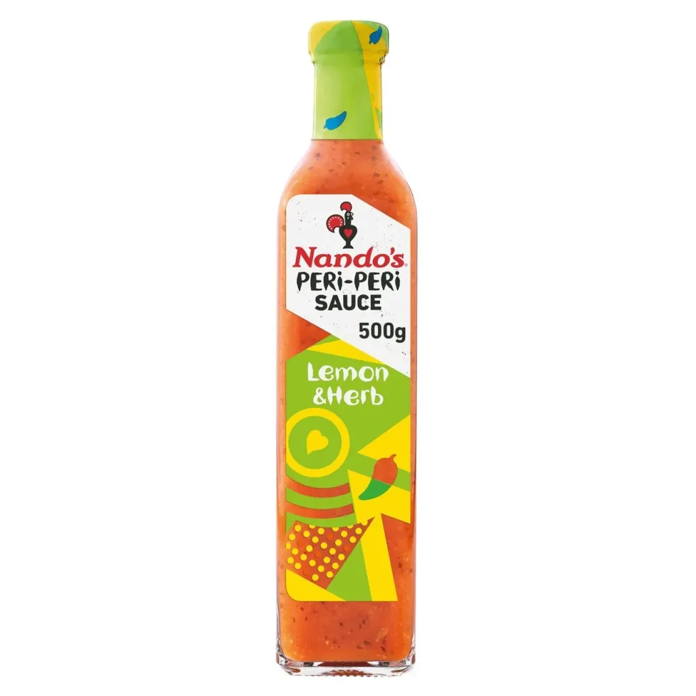 Nando's Peri-Peri Salsa Limone ed Erbe 500g