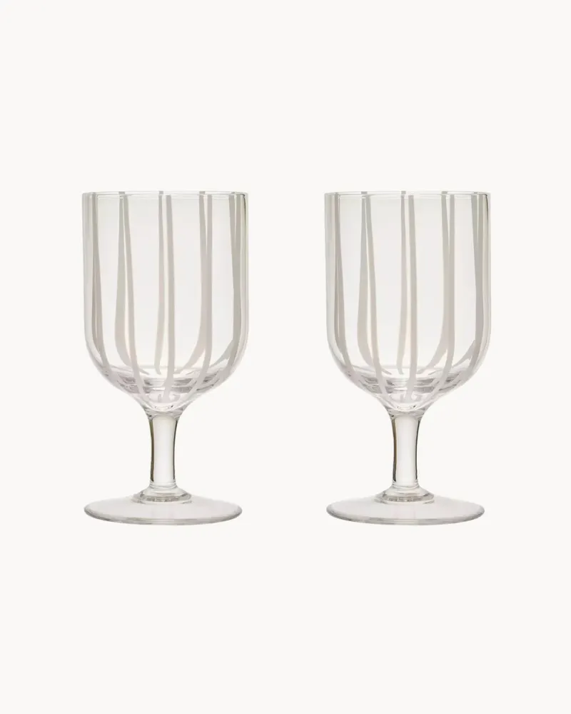 Set 2 calici vetro Mizu