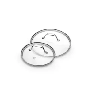 SET COPERCHI VETRO 18/24 CM – 2 PEZZI