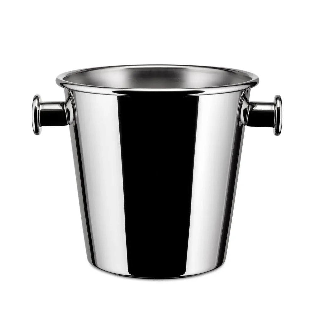 Alessi 5051 Secchiello Ghiaccio Acciaio Inox, 14 h cm