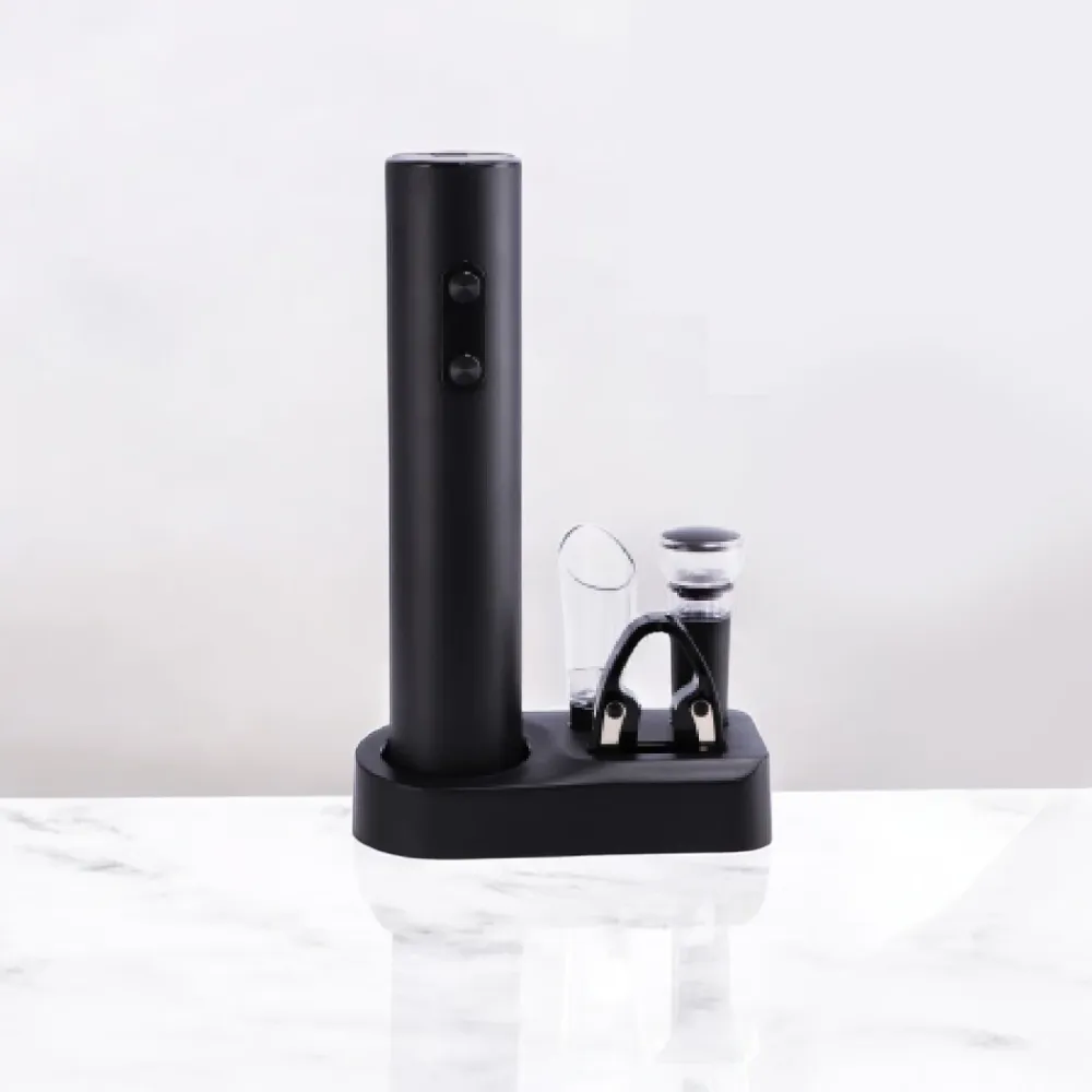 Apribottiglie elettrico per vino con accessori