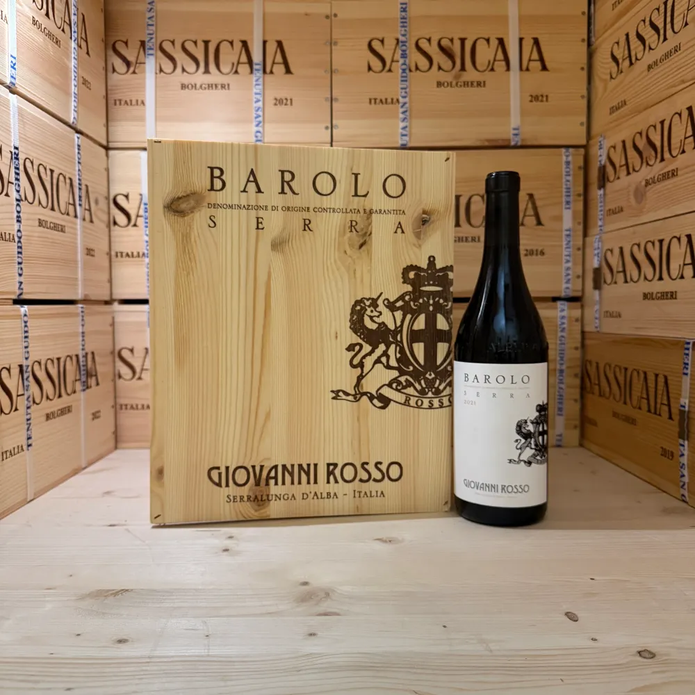 Barolo DOCG Serra 2021 Giovanni Rosso - Cassa Legno 6 Bottiglie