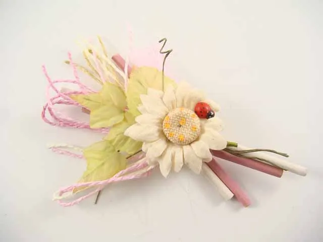 Bouquet c/coccinella rosa acz59/p