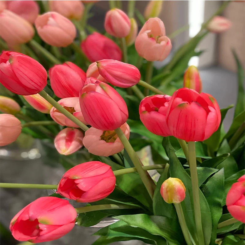 EDG Enzo de Gasperi Bouquet di tulipani Fucsia