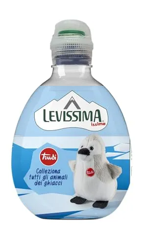 Levissima ISSIMA, Acqua Minerale Naturale Oligominerale - 4 bottiglie da 33cl