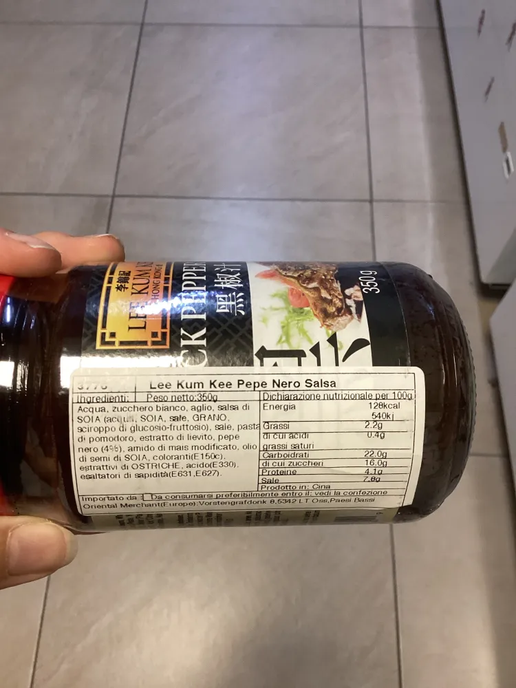 Lkk - Salsa di Pepe nero 350g