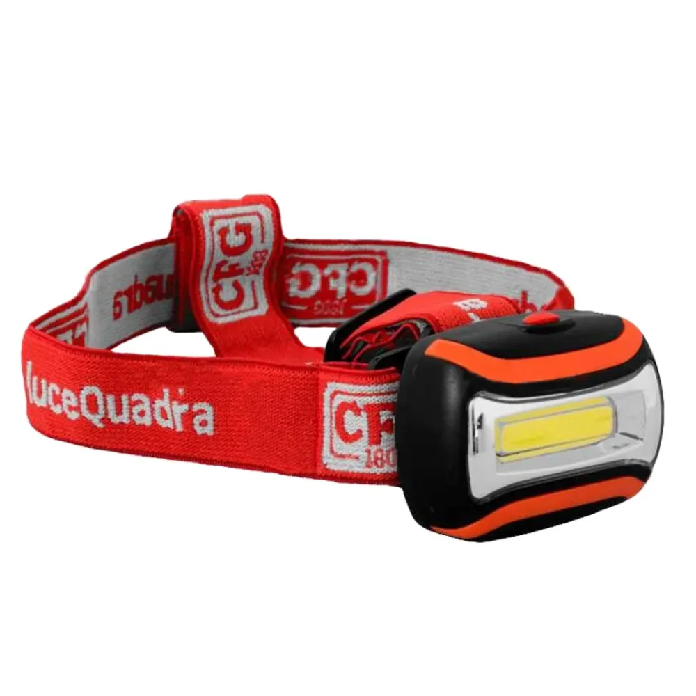 Luce Quadra Torcia frontale, lampada frontale, torcia LED, torcia frontale LED, torcia da testa, 3 livelli di intensità, 7...