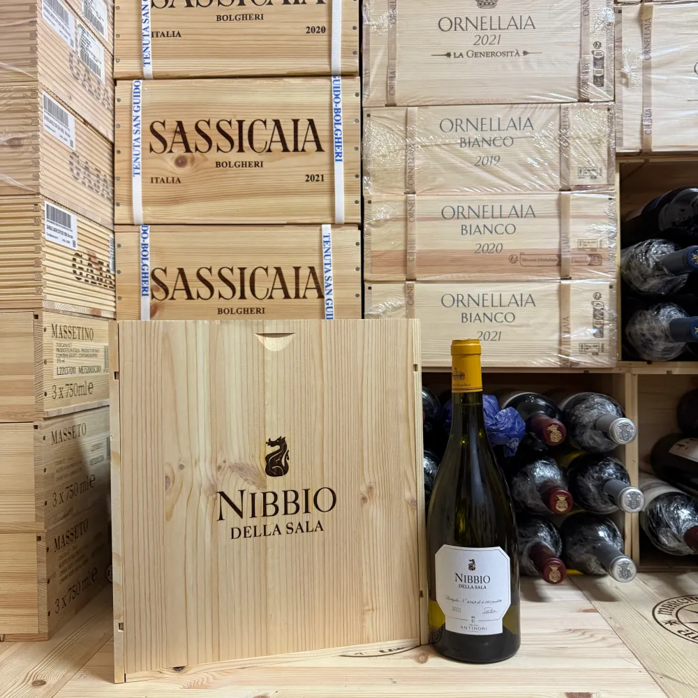 Nibbio della Sala 2021 Castello della Sala Marchesi Antinori - Cassa Legno 3 Bottiglie